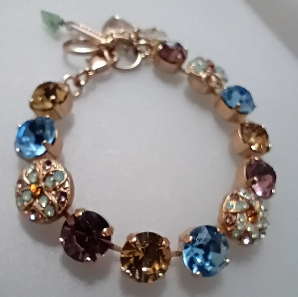 Mariana Multicolor Crystal Bracelet - Picture 2 of 6